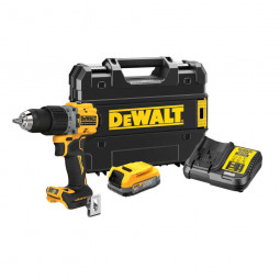 Дрель-шуруповёрт аккумуляторная бесщёточная ударная DeWALT DCD805E1T+DCB183