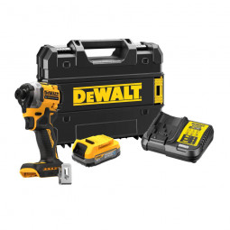 Шуруповёрт ударный аккумуляторный бесщёточный DeWALT DCF850E1T+DCB183