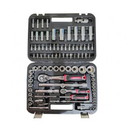 Набір головок торцевих 1/4″ та 1/2″ 94 предмети Vitals Master