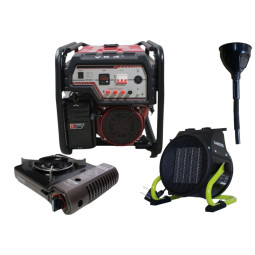 Бензиновый генератор EF Power YH6500S-IV + газовая плитка Orcamp CK-505 + электрический обогреватель Gardyer