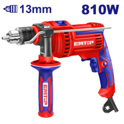 Дрель ударный EMTOP EMDL0811