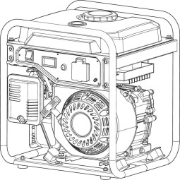 Генератор бензиновый инверторный Vitals IG 2.3bl