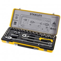 Набор головок торцевых 1/2 из двадцати четырех предметов STANLEY STMT74183-8