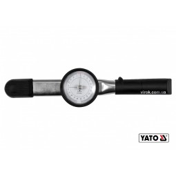 КЛЮЧ ДИНАМОМЕТРИЧЕСКИЙ СТРЕЛОЧНЫЙ YATO 3/8" 3-30 НМ