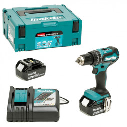 Аккумуляторная ударная дрель-шуруповерт Makita DHP485RFJ