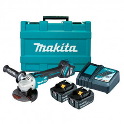 Болгарка (угловая шлифмашина) аккумуляторная Makita DGA511RTE