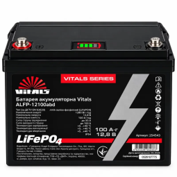 Батарея акумуляторна Vitals ALFP-12100abd